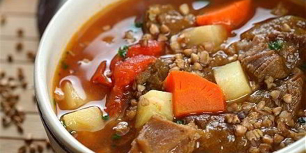 Как приготовить гуляш с гречкой