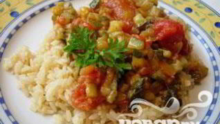 Рецепт Овощного гуляша Рататуй