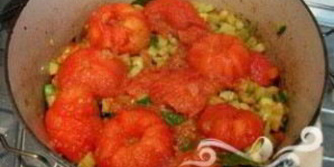 Рецепт овощного гуляша рататуй