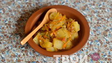 Рецепт Постного картофельного гуляша