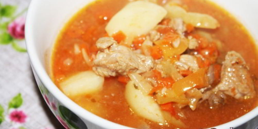 Как приготовить суп-гуляш с индейкой