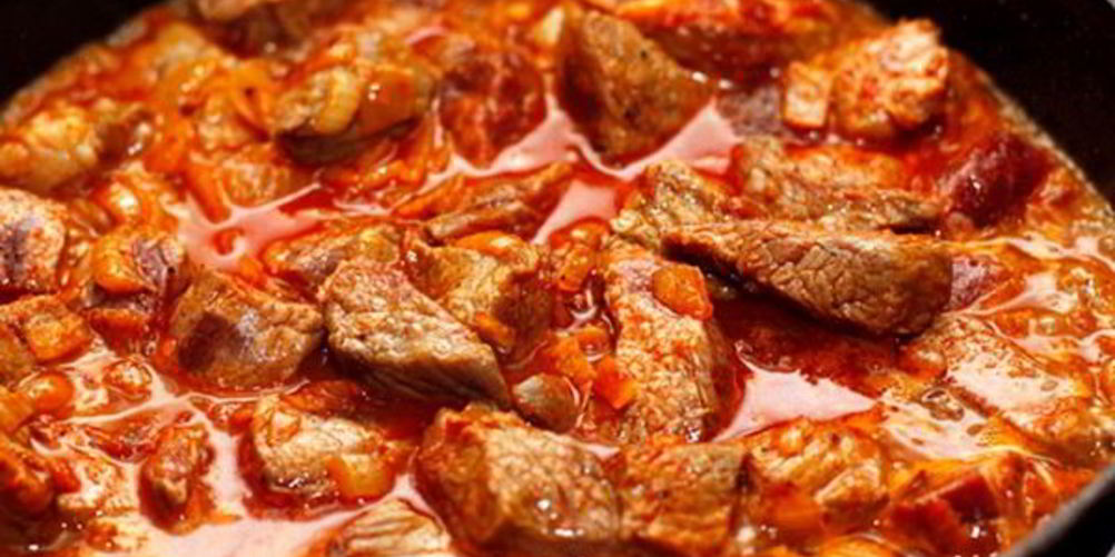 Как приготовить венгерский гуляш со сладким перцем