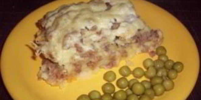 Рецепт картофельного пюре с фаршем