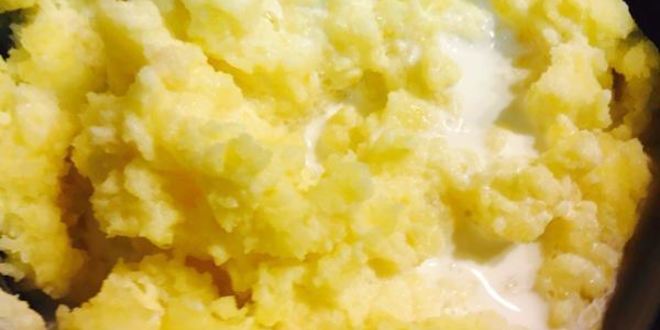 Рецепт картофельного пюре с грибами и зеленью