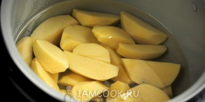 Рецепт картофельного пюре в мультиварке