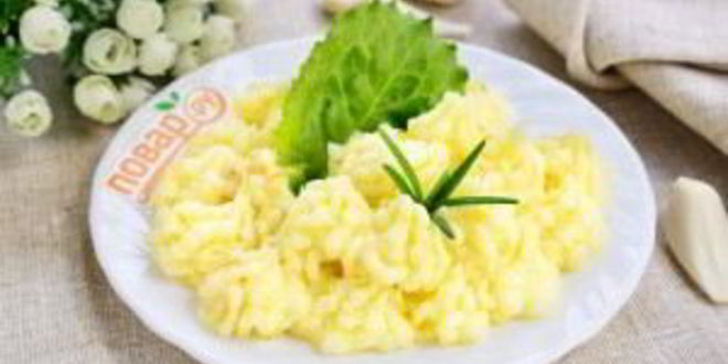 Рецепт картофельного пюре