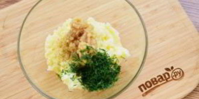 Рецепт картофельного пюре