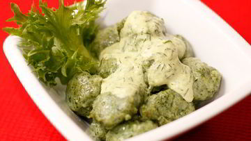 Рецепт Картофельных клецек со шпинатом