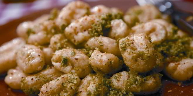 Рецепт картофельных ньокков с песто