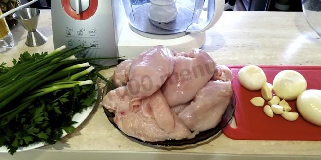 Рецепт диетических рубленых котлет из куриной грудки
