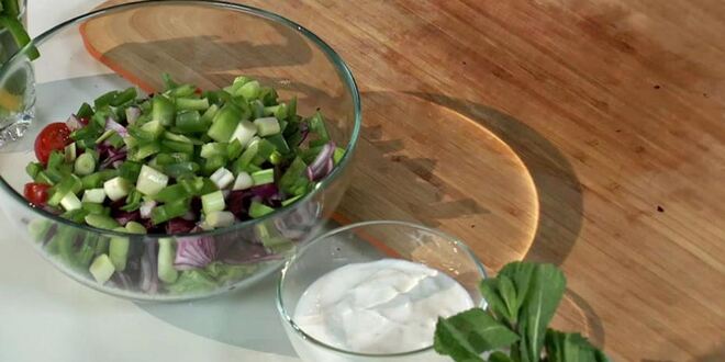 Рецепт фитнеса-фалафеля с питой и овощами