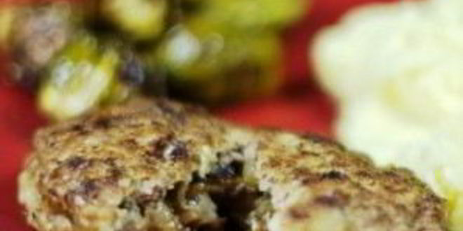 Рецепт котлет, фаршированных грибами