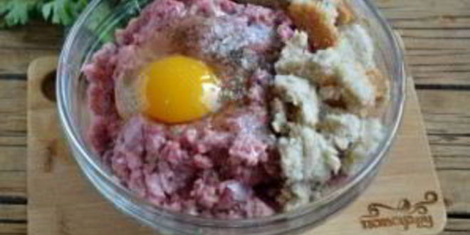 Рецепт котлет из фарша с начинкой