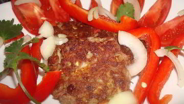 Рецепт Котлет из фасоли и цукини