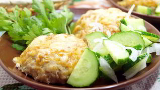 Рецепт Котлет из кабачков Анри