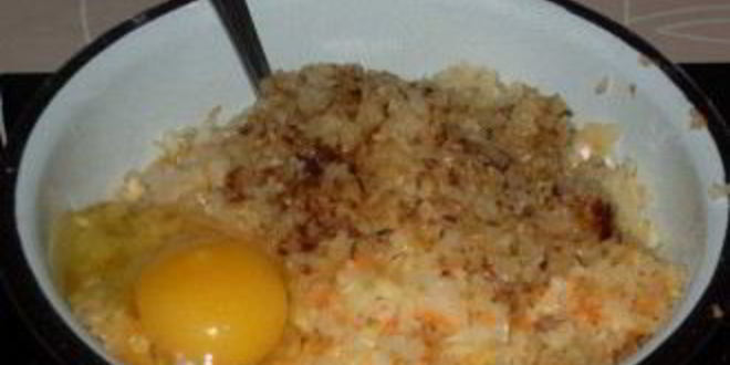 Рецепт котлет из квашеной капусты