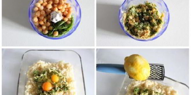 Рецепт котлет из нута и кускуса