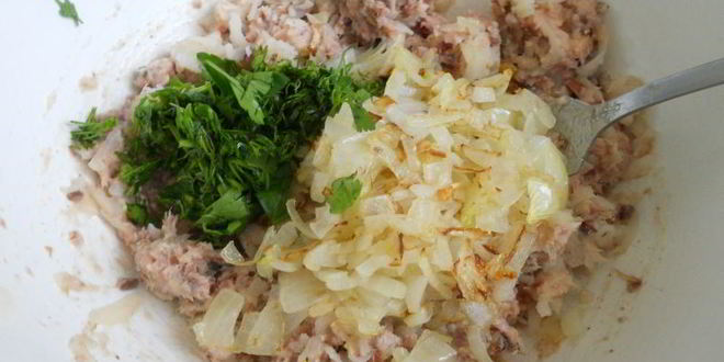Рецепт котлет из рыбной консервы