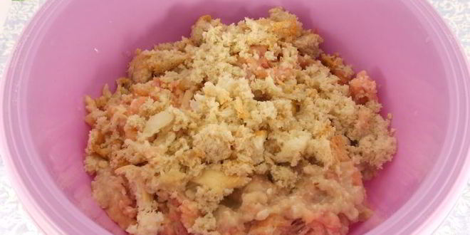 Рецепт котлет из смешанного фарша с грибами