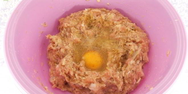 Рецепт котлет из смешанного фарша с грибами