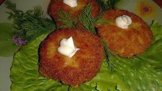 Рецепт Котлет из тыквы с картофелем