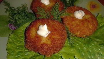 Рецепт Котлет из тыквы с картофелем