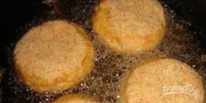 Рецепт котлет из тыквы с картофелем