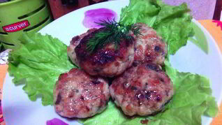 Рецепт Котлет куриных рубленых