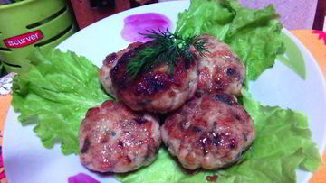 Рецепт Котлет куриных рубленых