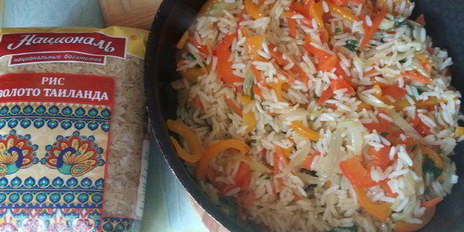 Рецепт котлет по-корейски на подушке из риса с овощами