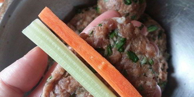 Рецепт котлет по-корейски на подушке из риса с овощами