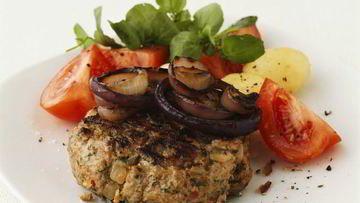 Рецепт Котлет с помидорами и сыром