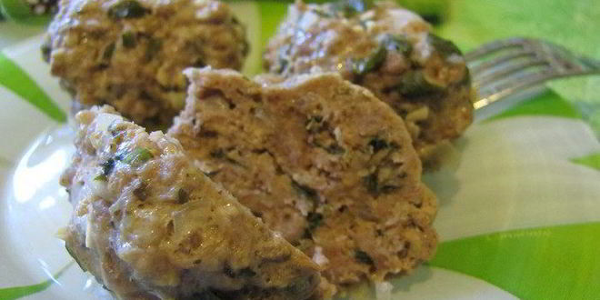 Рецепт котлет с зеленью