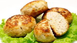 Рецепт Куриных котлет без яиц