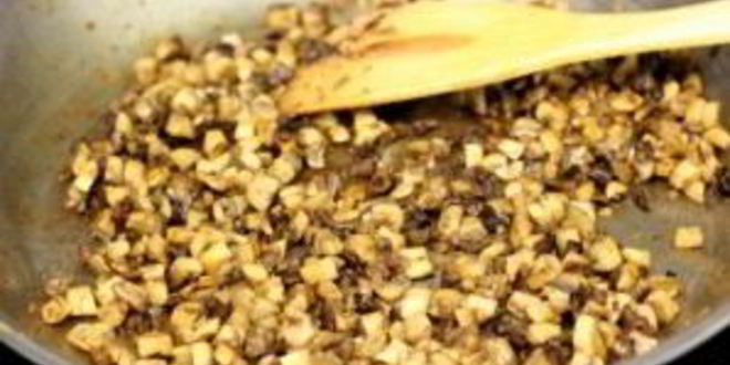 Рецепт куриных котлет, фаршированных грибами