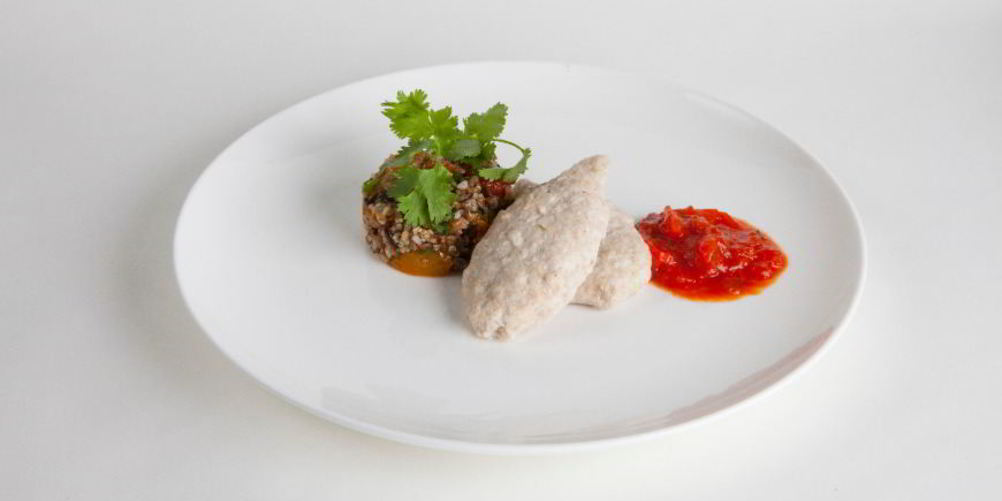 Как приготовить куриные котлеты на пару с красным рисом