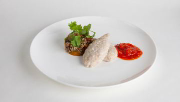 Рецепт Куриных котлет на пару с красным рисом