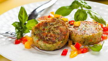 Рецепт Куриных котлет с брокколи и манкой