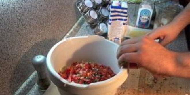 Рецепт куриных котлет с перцем