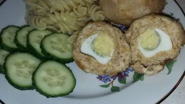 Рецепт Куриных котлет с яйцом