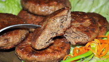 Рецепт Печеночно-картофельных котлеты