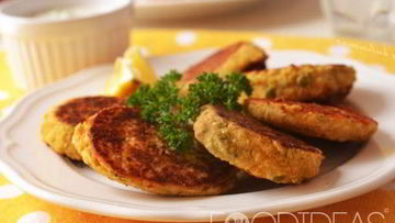 Рецепт Рыбных котлет с морковью и сыром