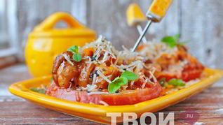 Рецепт Стожков с грибами