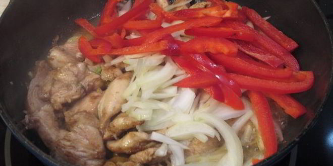 Рецепт лапши с куриной грудкой по-китайски