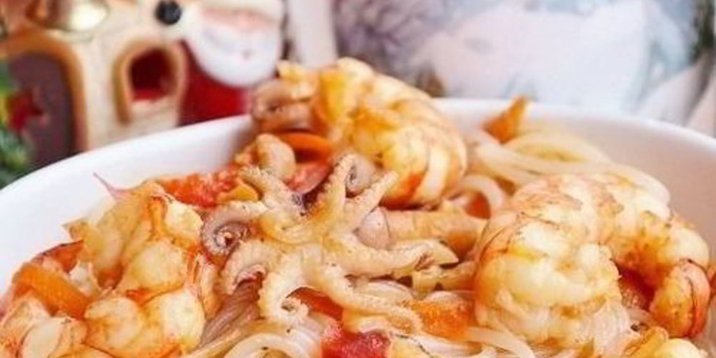 Как приготовить лапшу с морепродуктами по-китайски