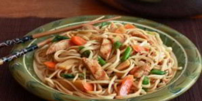 Рецепт лапши с соусом терияки