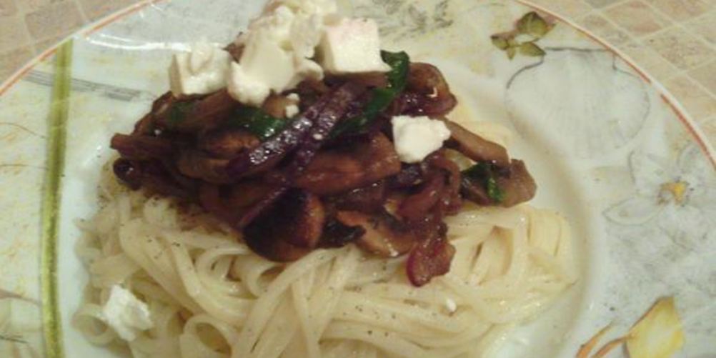 Как приготовить лапшу удон с грибами шиитаке