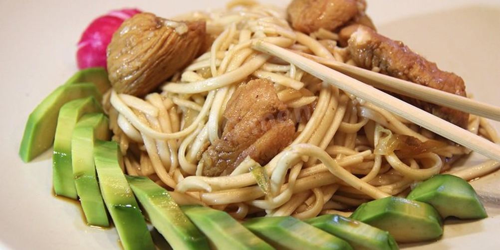 Как приготовить лапшу удон с индейкой