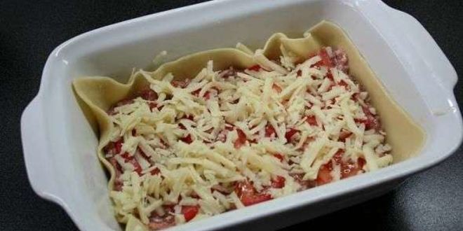 Рецепт домашней лазанья