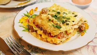 Рецепт Классической лазанья болоньезе